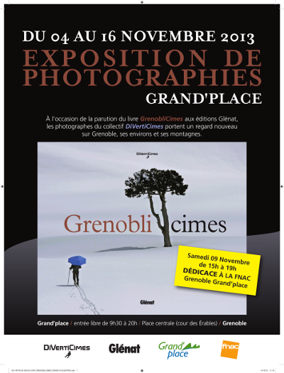 DiVertiCimes expose à Grand Place à Grenoble